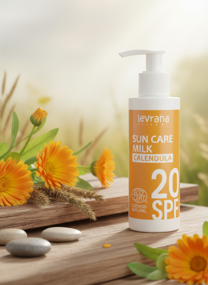 Молочко для тела Календула 20SPF, 150 мл