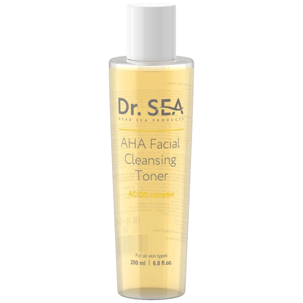 Aha-тонер для лица очищающий Dr sea, 200 мл