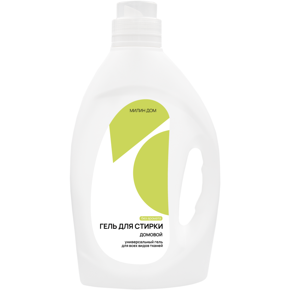 Гель для стирки универсальный Домовой без ароматов, 2л