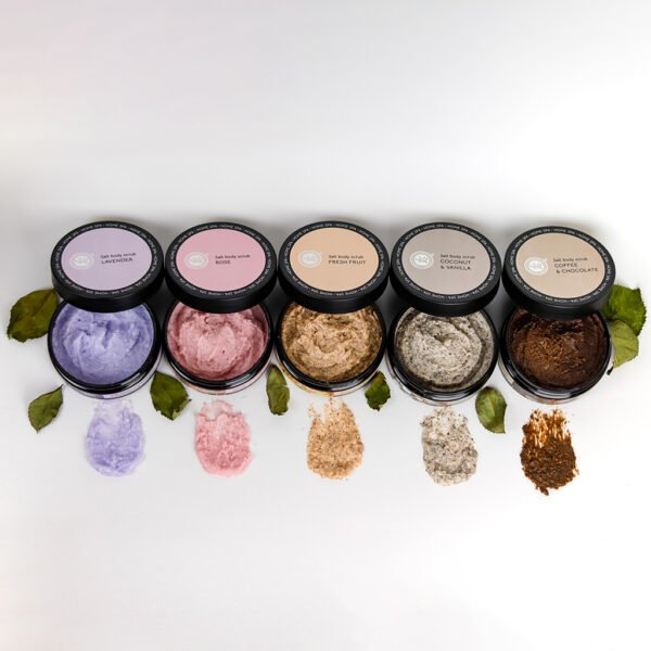Скраб соляной для тела Кофе Шоколад омолаживающее действие  Home SPA, 200 гр