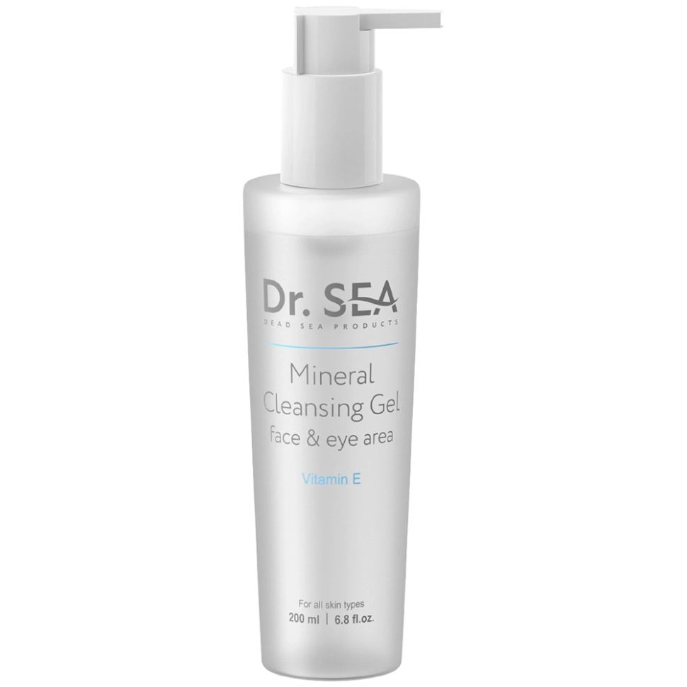 Гель для умывания очищающий минеральный с витамином е Dr sea, 200 мл