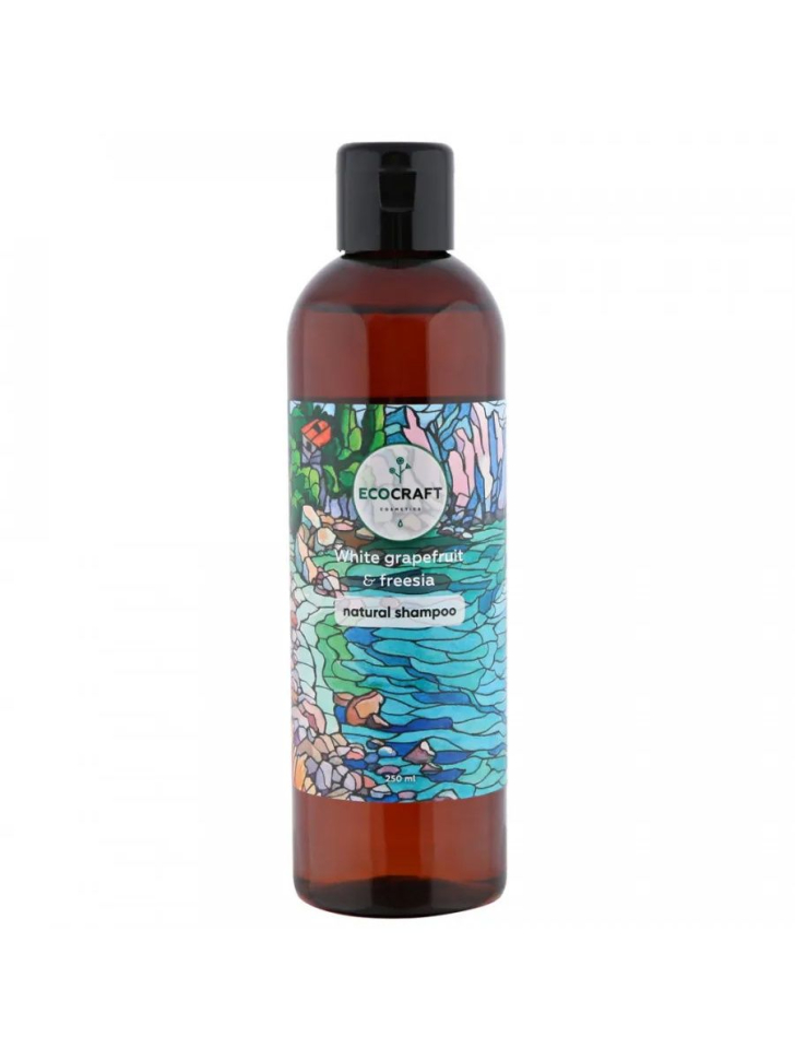 Шампунь для волос  Биоламинирование и суперблеск "White grapefruit and freesia" Белый грейпфрут и фрезия, 250 мл