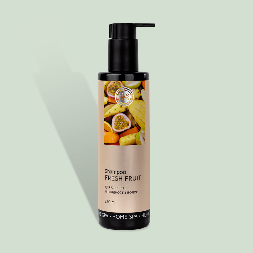 Шампунь для волос Фруктовый фреш Для блеска и гладкости волос Home SPA, 250 гр